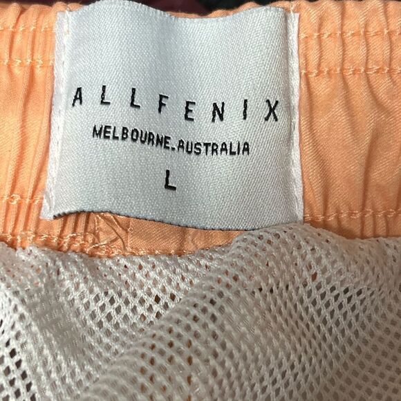 NWOT All Felix Melbourne Australia Mens Rusty Orange Swim Trunks Sz L 30 W - Picture 4 of 4